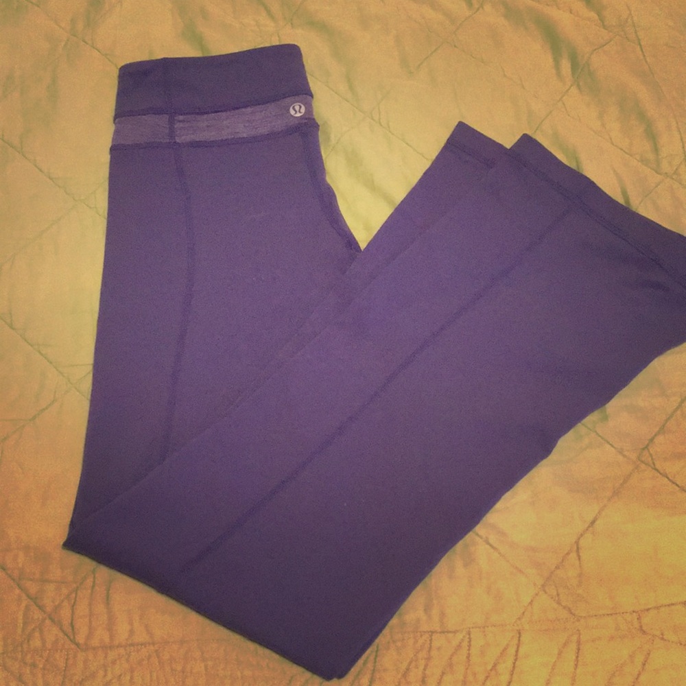 Lululemon wide leg blue pants